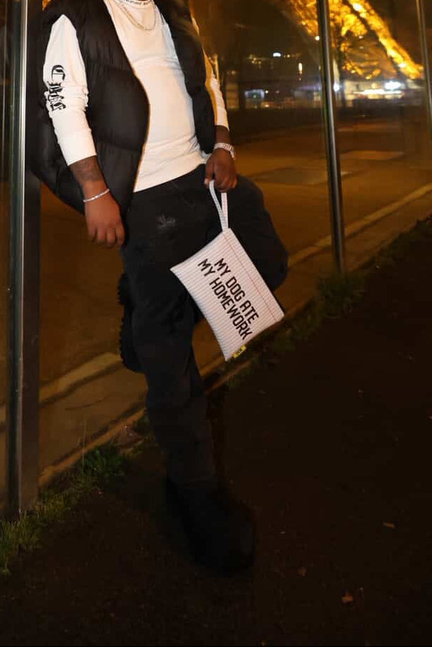 "MY DOG ATE MY HOMEWORK" MONEY BAGS (LIMITED UNITS)