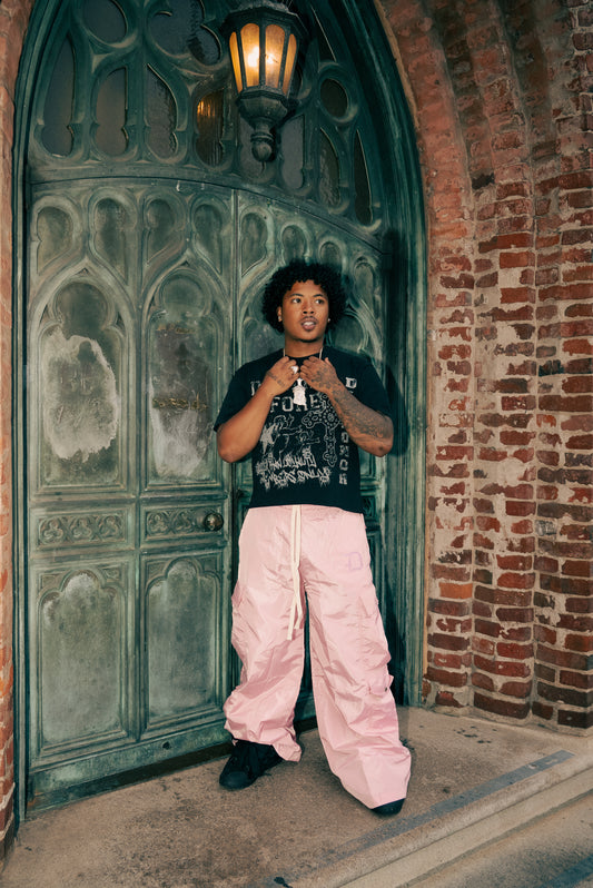 PINK PARACHUTE FLARE