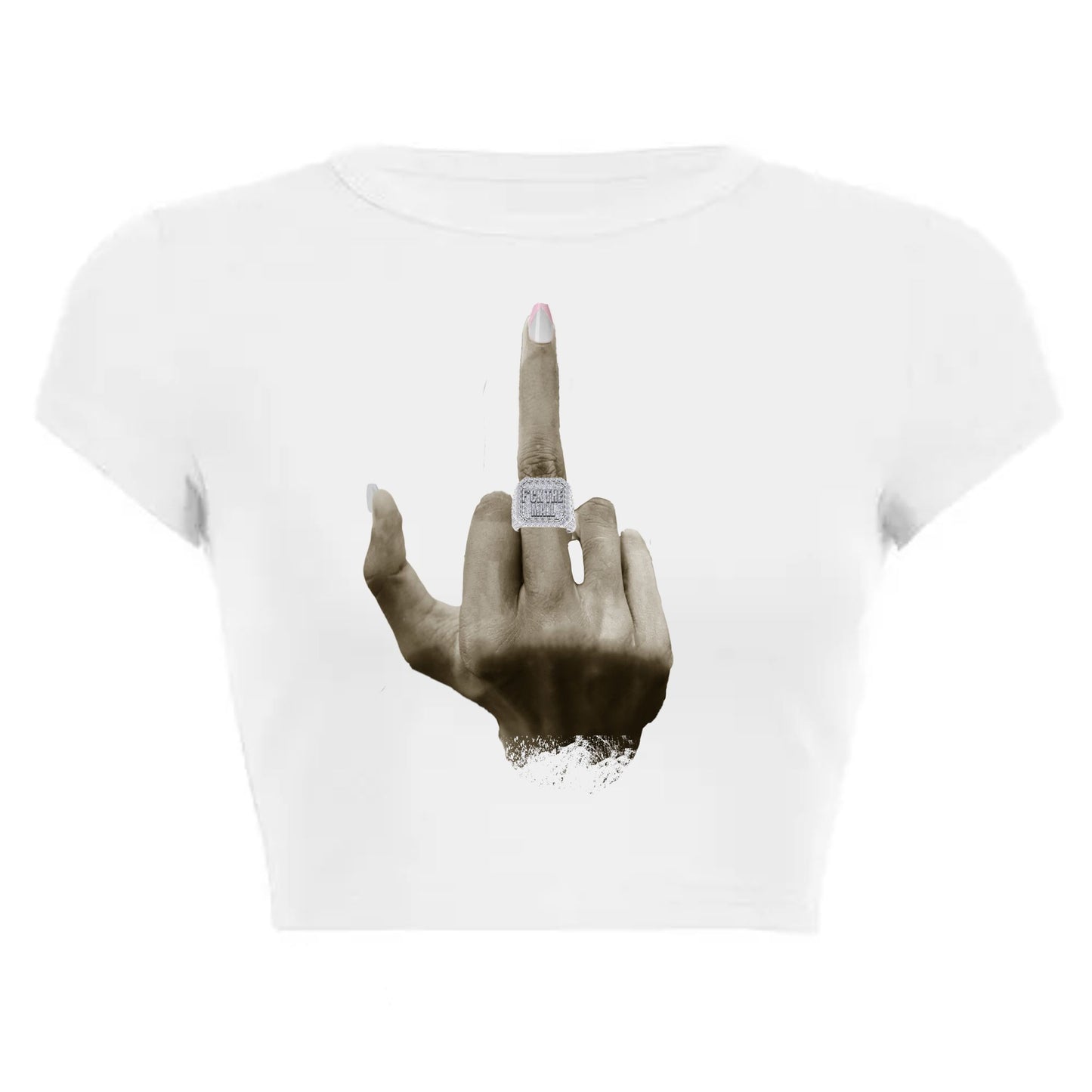 F*ck The Mall Women's Crop Top